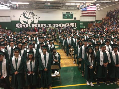 Students Graduating at MVHS