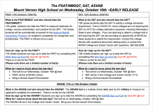 PSAT/SAT/ASVAB Testing